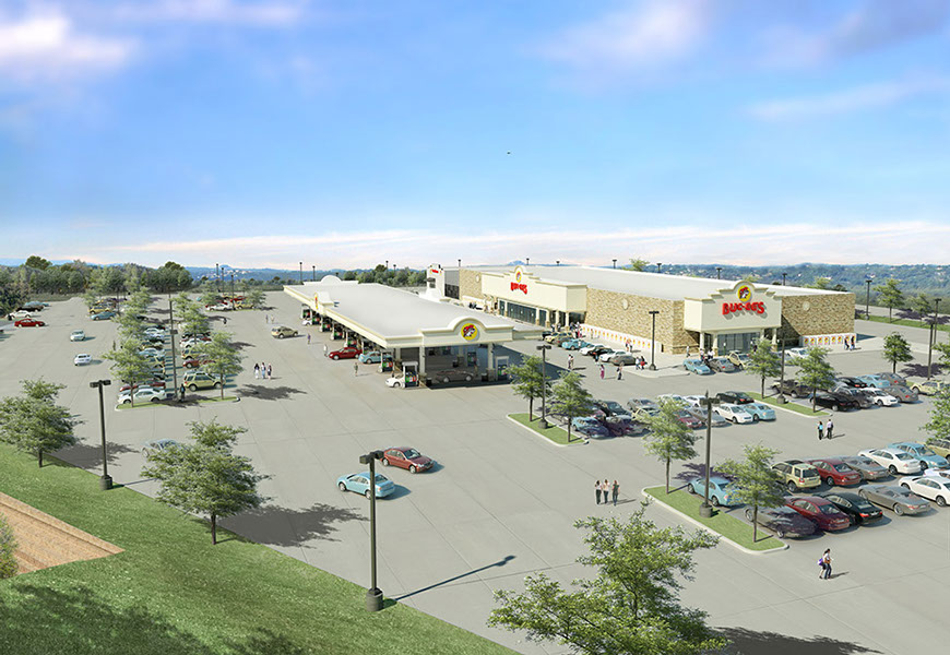 levinson alcoser associates, buc-ee's, retail industrial, retail design, retail construction, retail architecture, houston, texas