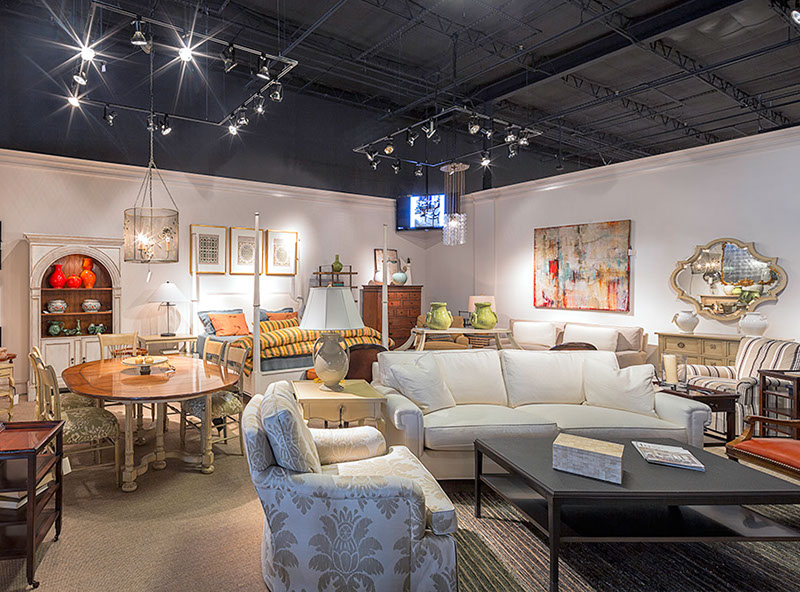 levinson alcoser, meredith o'donnell furniture, retail industrial, retail design, retail construction, retail architecture, houston, texas