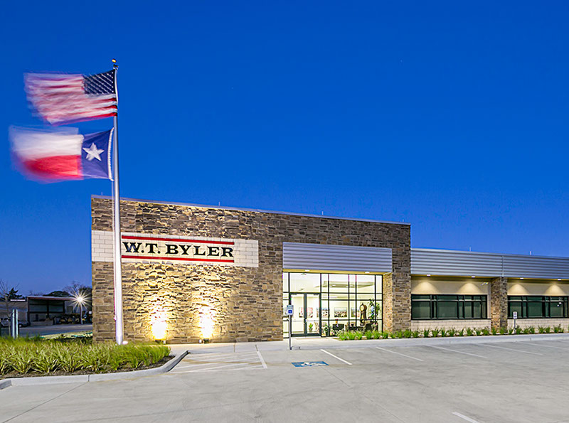 levinson alcoser associates, industrial clients, wt byler company, industrial architecture,  houston, texas, greater houston area