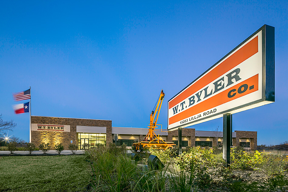 levinson alcoser associates, industrial clients, wt byler company, industrial architecture,  houston, texas, greater houston area